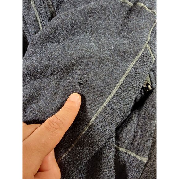 KUHL Men's Navy Blue Zip Pocket Sweatshirt - XL - Picture 3 of 9